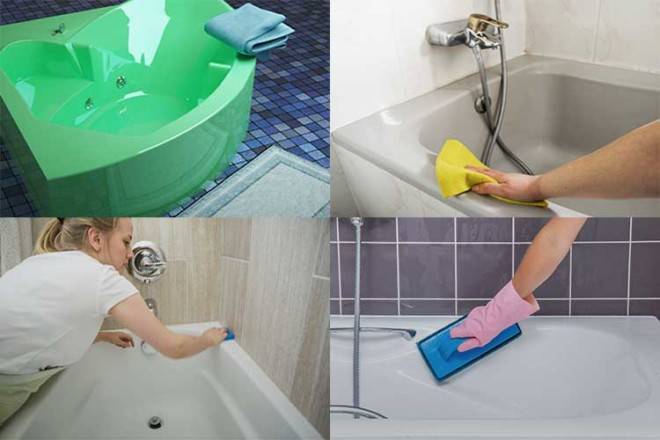 Как почистить ванну от въевшейся грязи, ржавчины и налетов