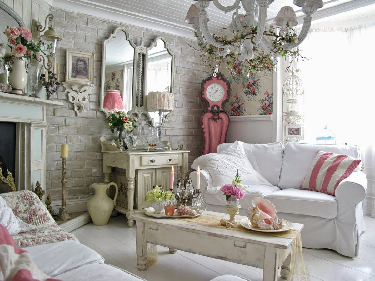 комната во французском стиле прованс