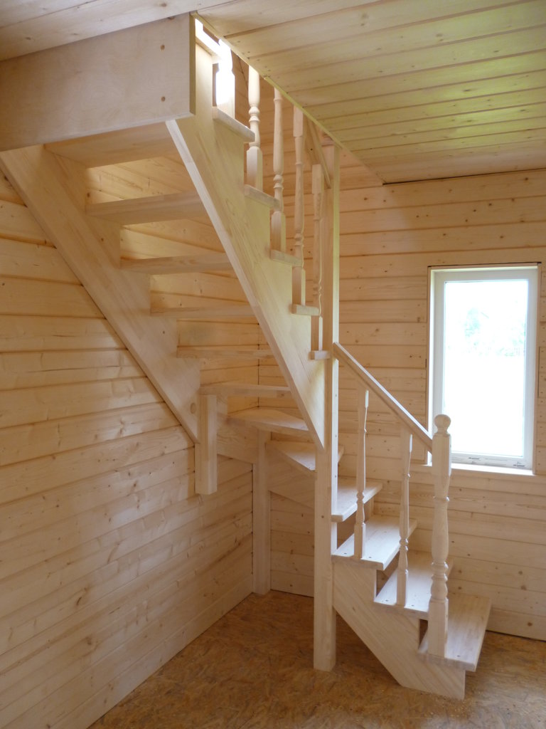 (+49 фото) лестницы на второй этаж деревянные своими руками