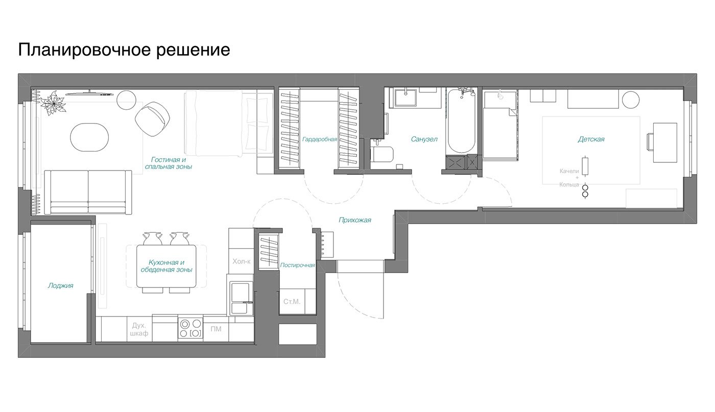 Дизайн двухкомнатных квартир: как правильно оформить внутреннее пространство