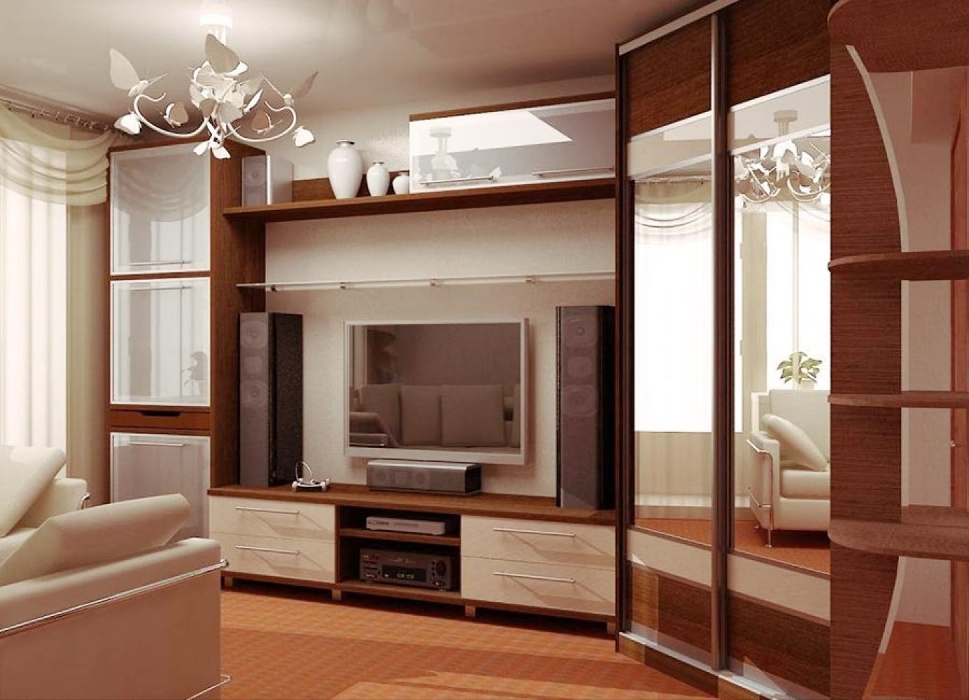 Большая гостиная 35 кв. м. и ее интерьер с примерами дизайна и расстановки мебели (45 фото)