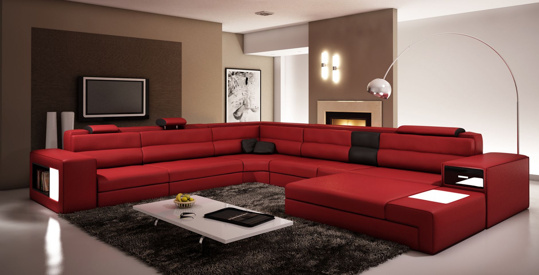 стильная мягкая мебель для гостиной в современном стиле