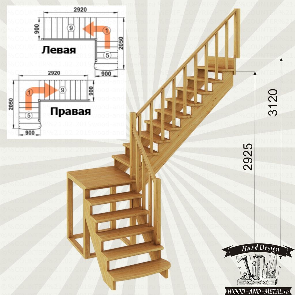 Элементы лестниц — построй свой дом