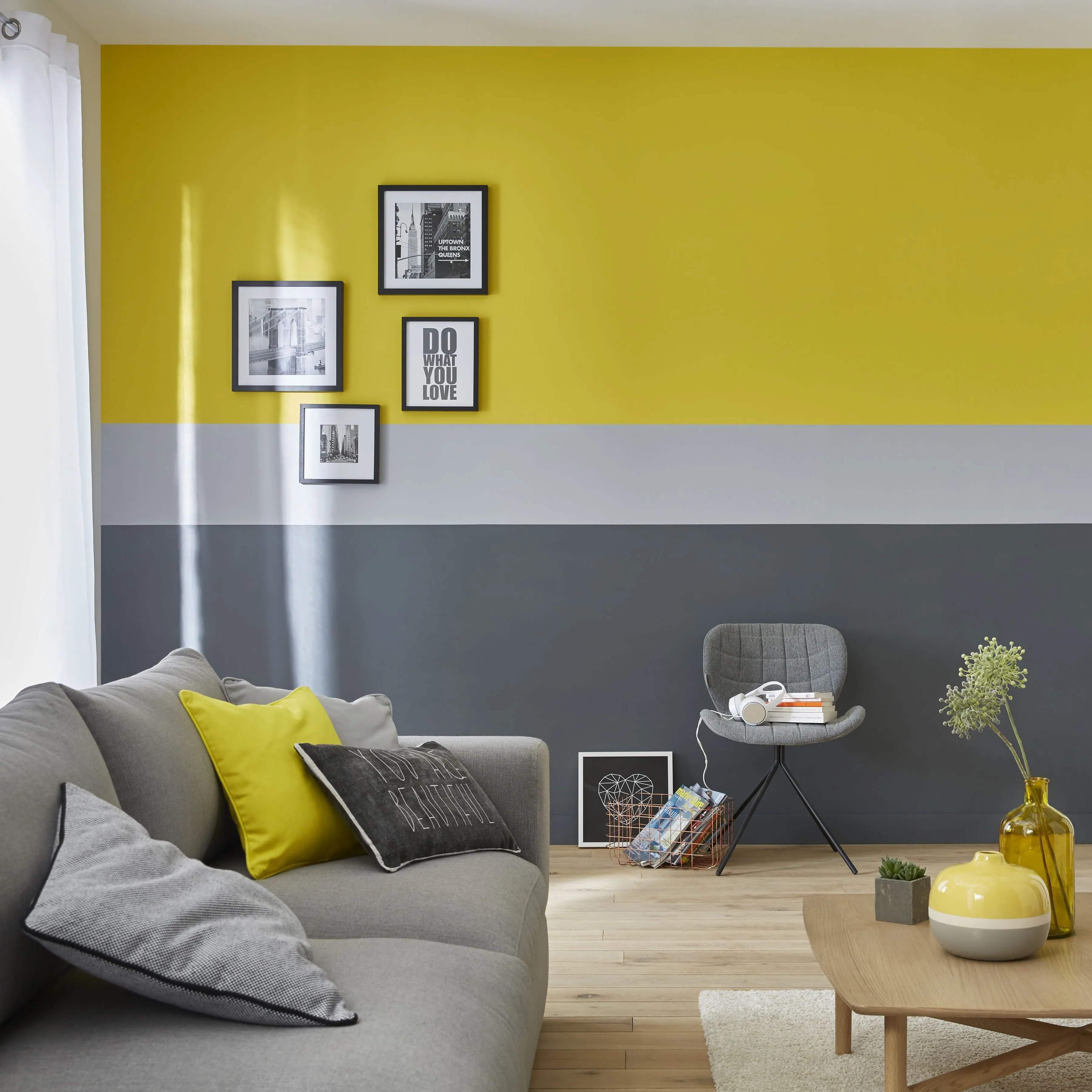 окраска стен в квартире фото примеров