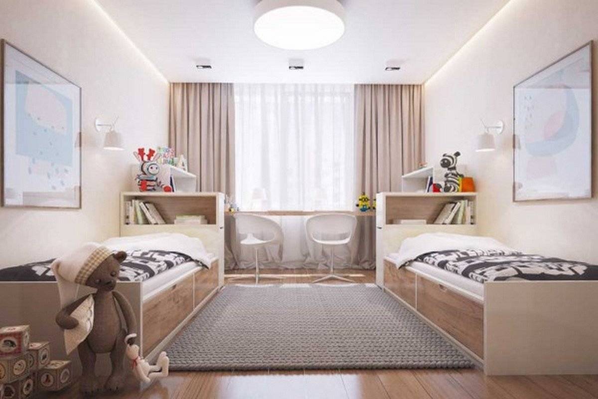 Март 2023 ᐈ 🔥 (+109 фото) дизайн детской комнаты для двух мальчиков