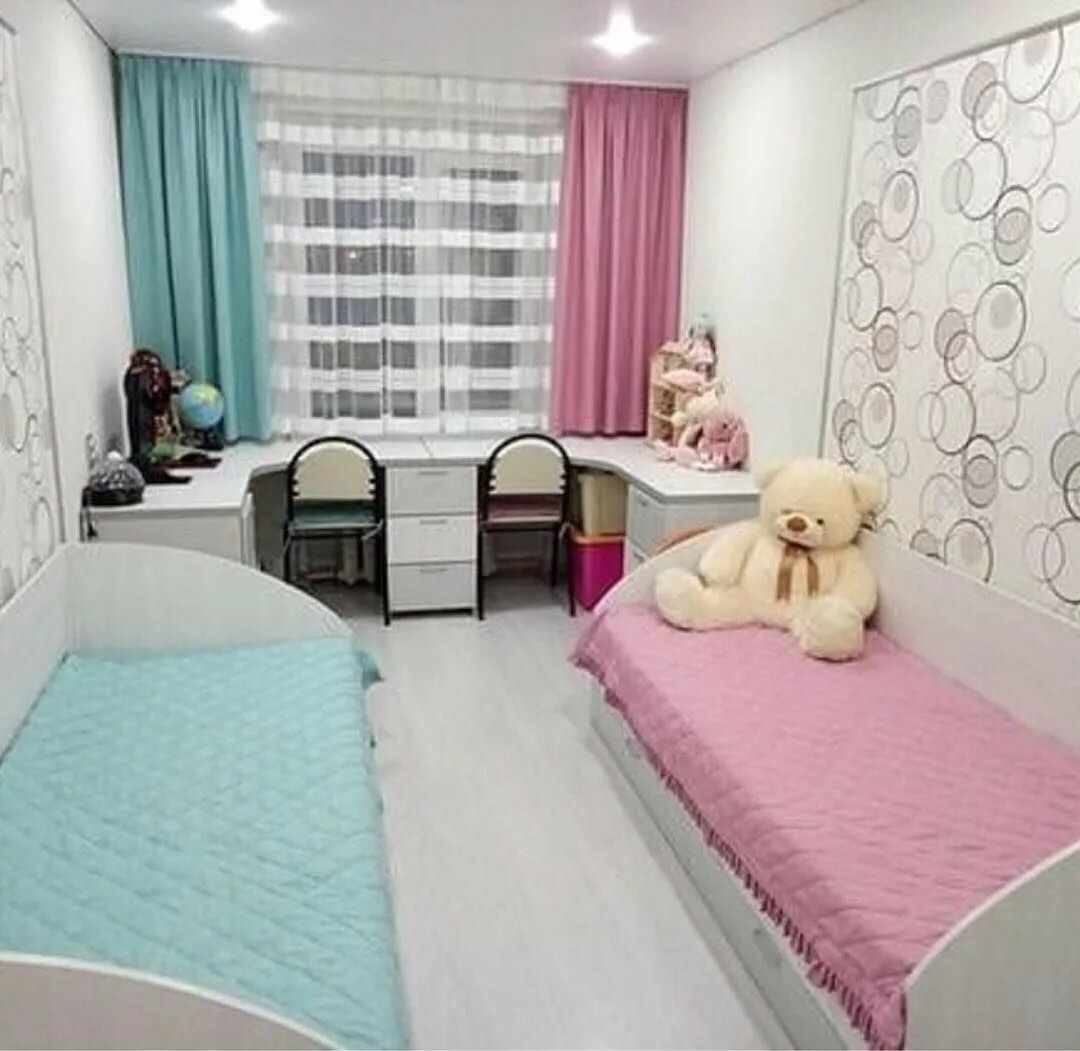 Совместная детская спальня для мальчика и девочки: 20 лучших фото идей