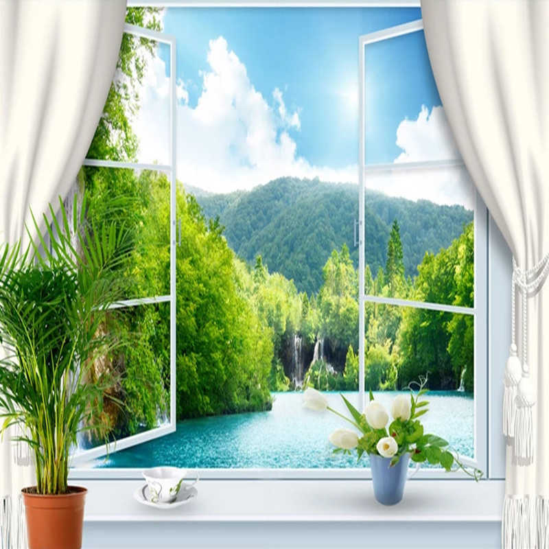Фотообои вид из окна и всевозможные варианты их использования в интерьере