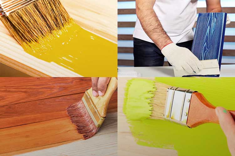 Акриловая краска для деревянных поверхностей и наружных работ