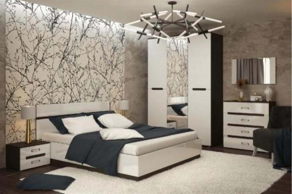 Белая мебель для спальни, плюсы и минусы, критерии выбора