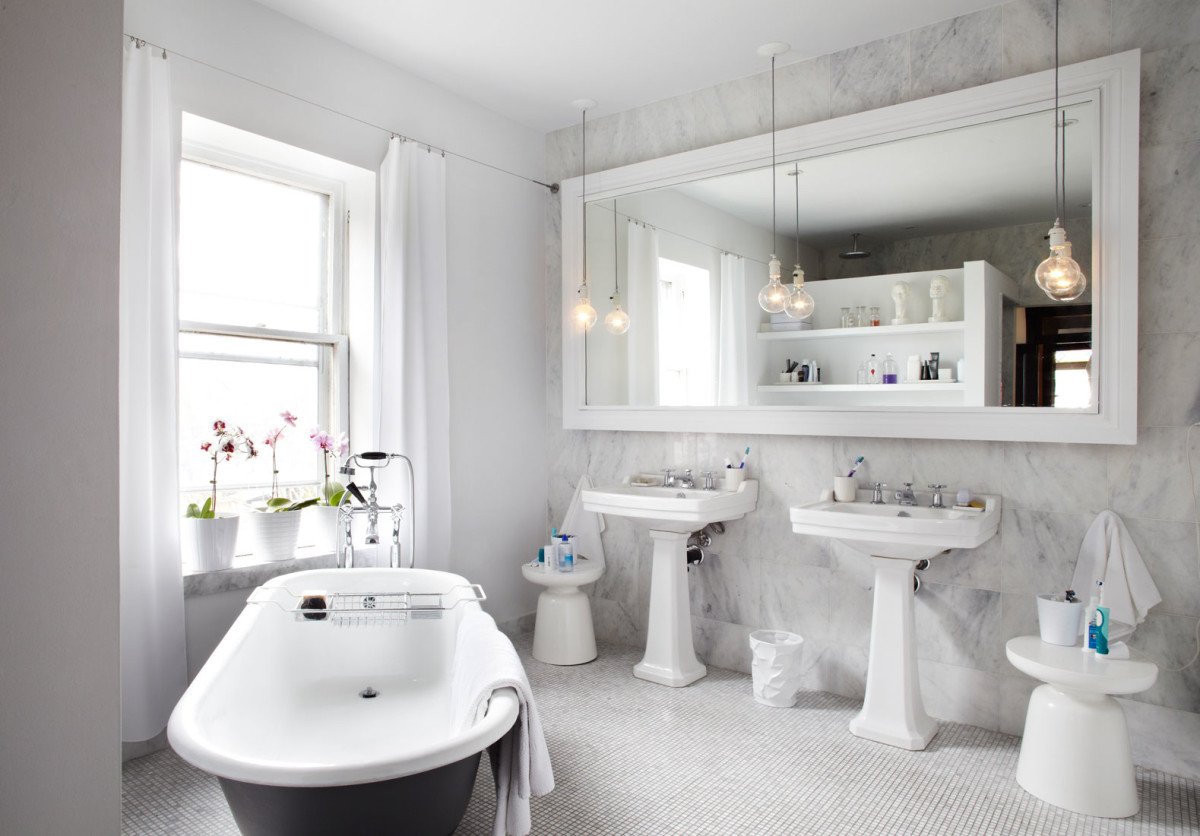 Маленькая белая ванная комната: идеи, которые визуально увеличат ваше пространство - статьи и советы на furnishhome.ru