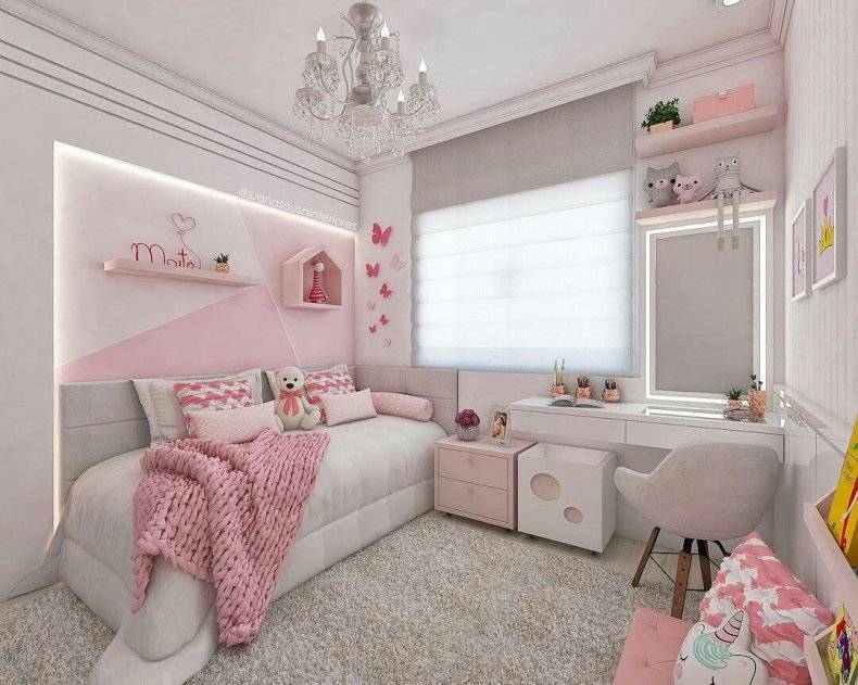 Дизайн детской комнаты для девочки (100 фото): интерьер детской для маленьких девочек и девочек-подростков
