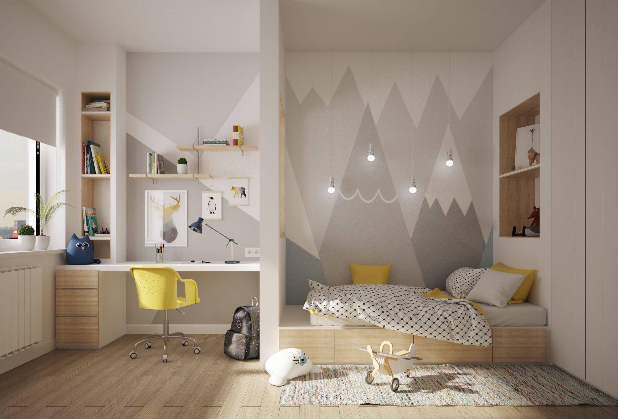 👪 особенности обустройства комнаты подростка: цвет, мебель, стилевое решение