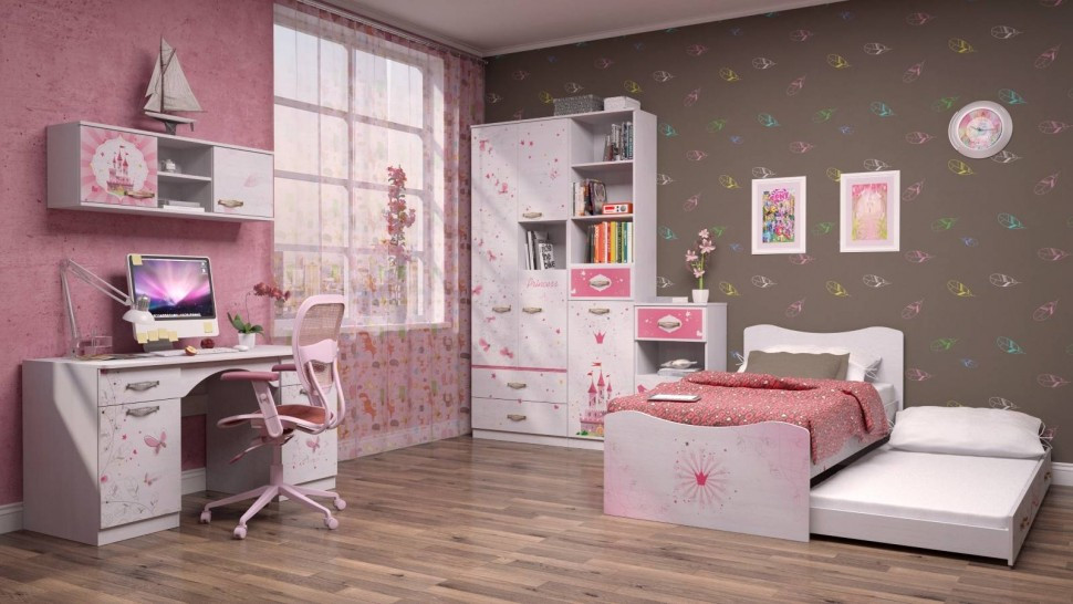 Дизайн комнаты для двух девочек: 4 стиля, 100 фото и рекомендации дизайнера