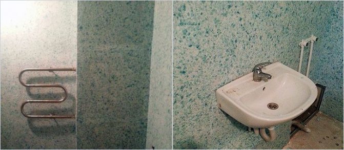 Жидкие обои в ванной и туалете: новшество в оформлении санузла