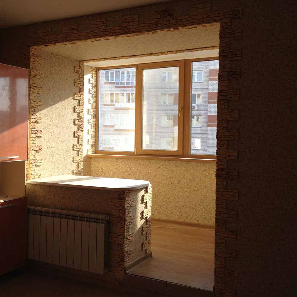 комната с балконом варианты ремонта