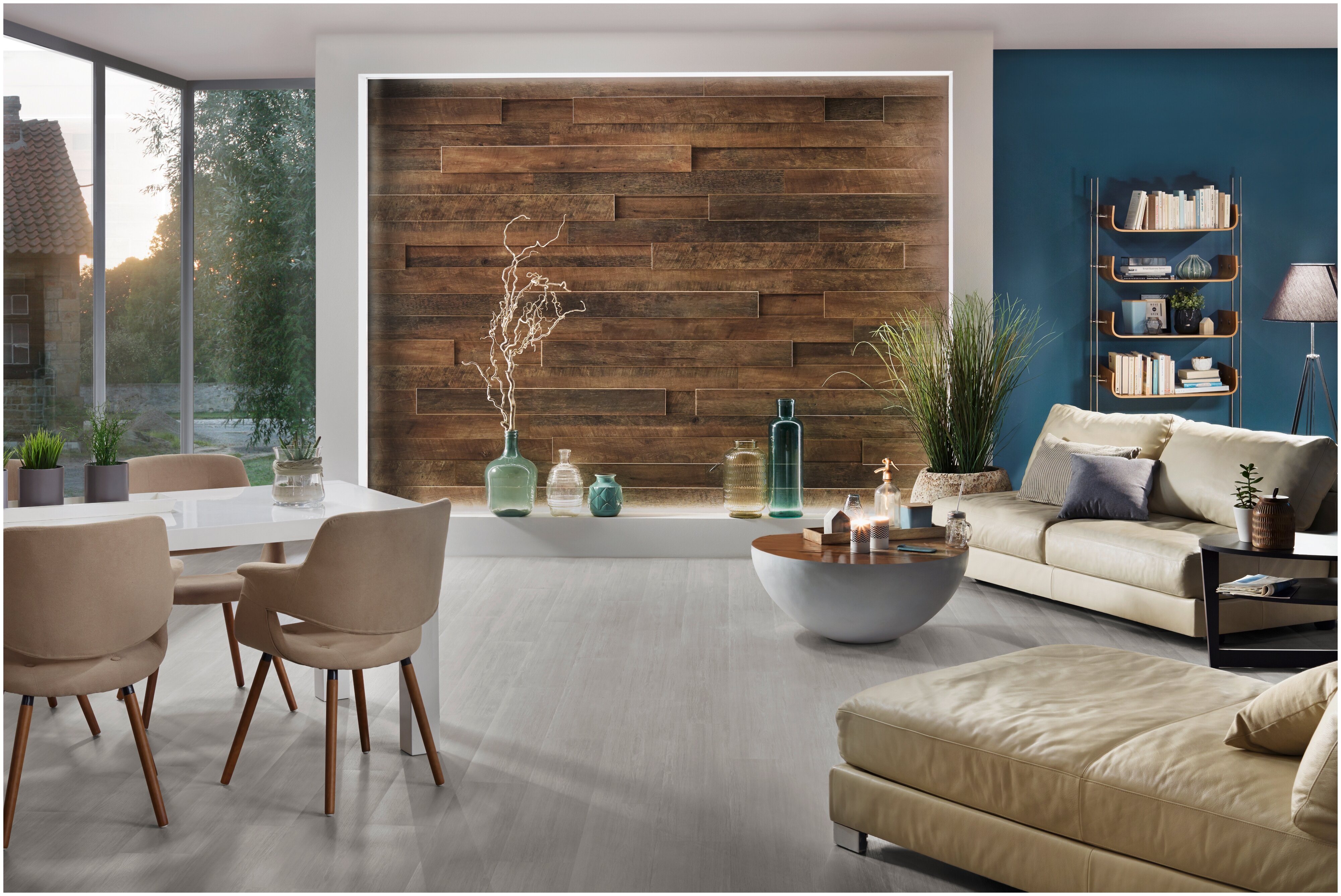 Цвет дерева для мебели в интерьере | lookcolor